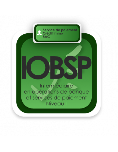 IOBSP - Intermédiaire en Opérations de Banque